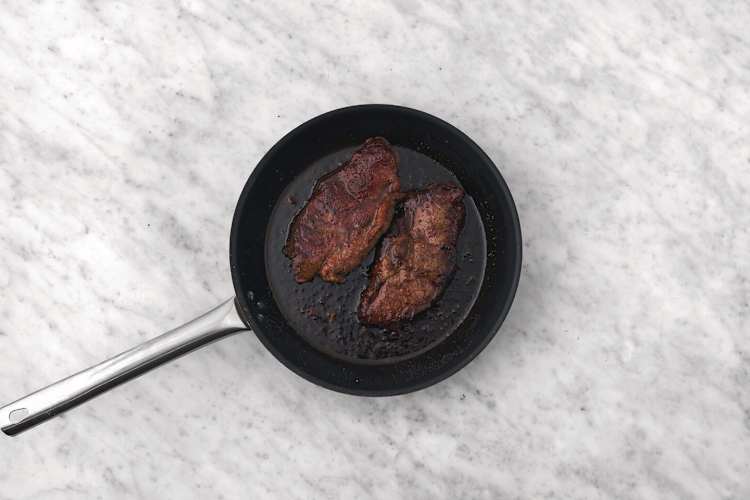 Cook the steak