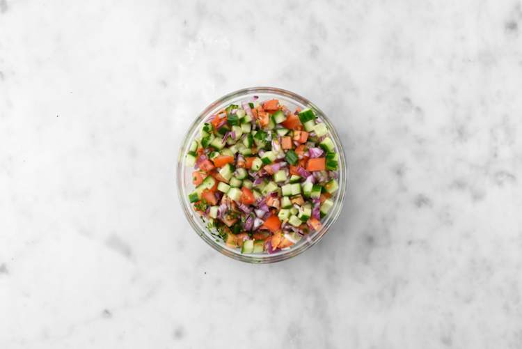 Blanda pico de gallo