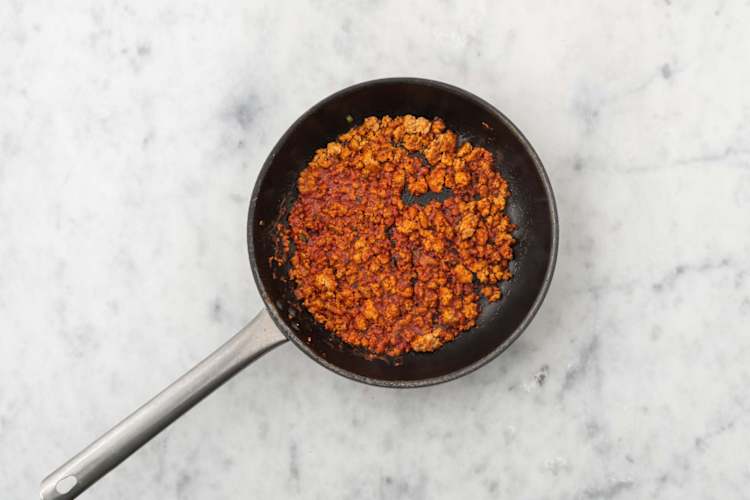 Finish protein shred filling