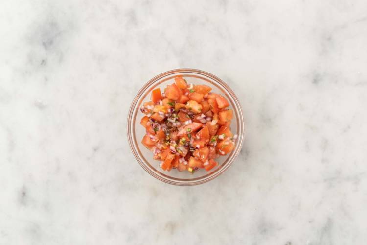 Salsa zubereiten