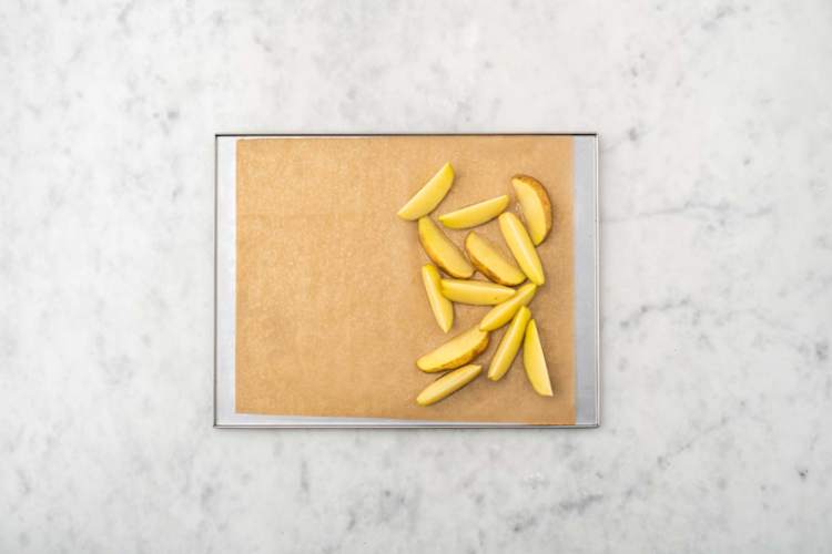 Kartoffel backen