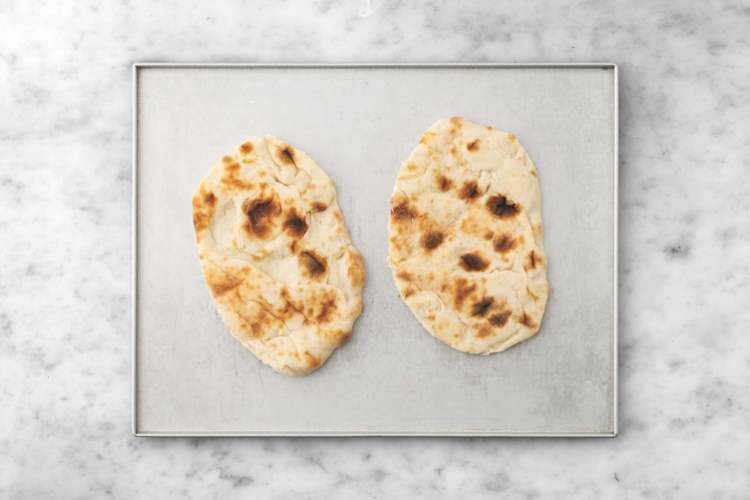 Warm the Naan