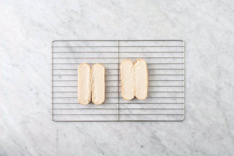 Bake the buns