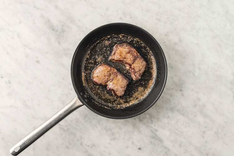 Cook the steak