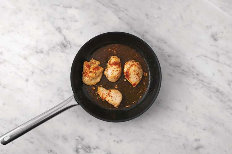 Cook the chicken