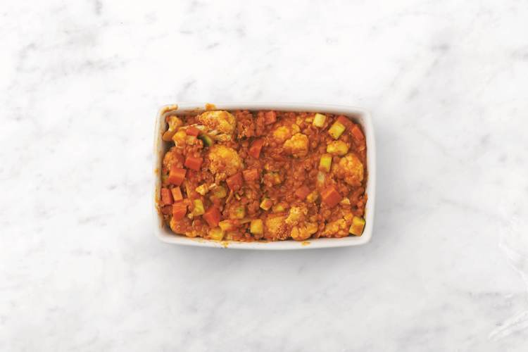 Bake the dhal