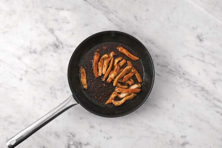 Cook the tofu