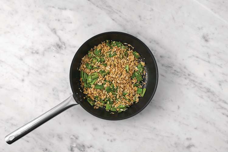 Make the fried rice