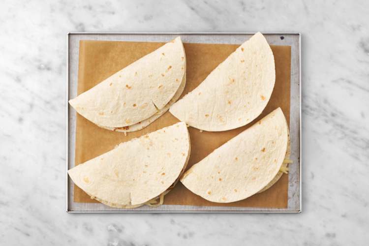 Quesadilla's maken