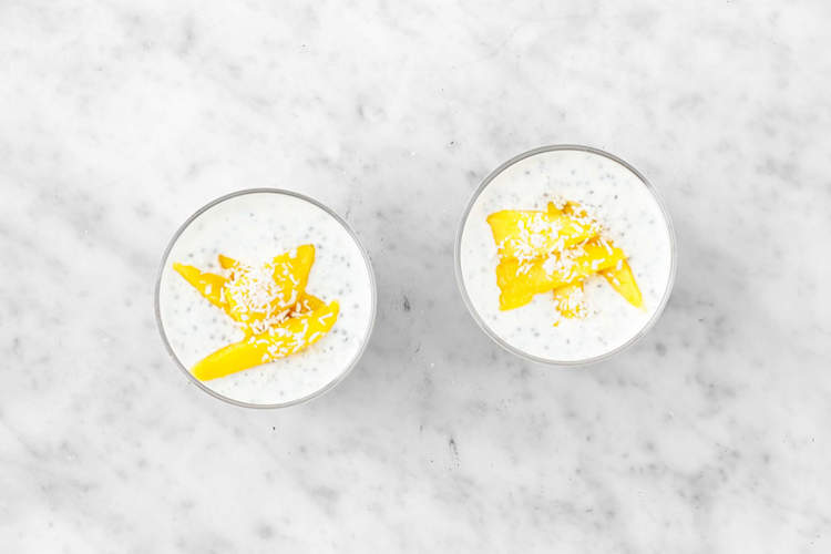 Variatie 1: sticky mango (2 porties)