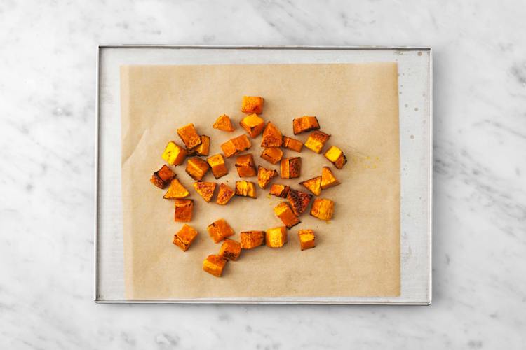 Roast the pumpkin