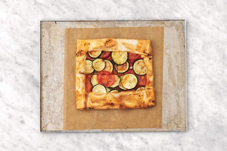 Bake the galette