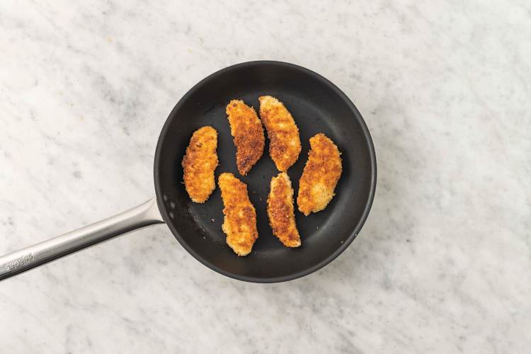 Cook the plant-based chick'n