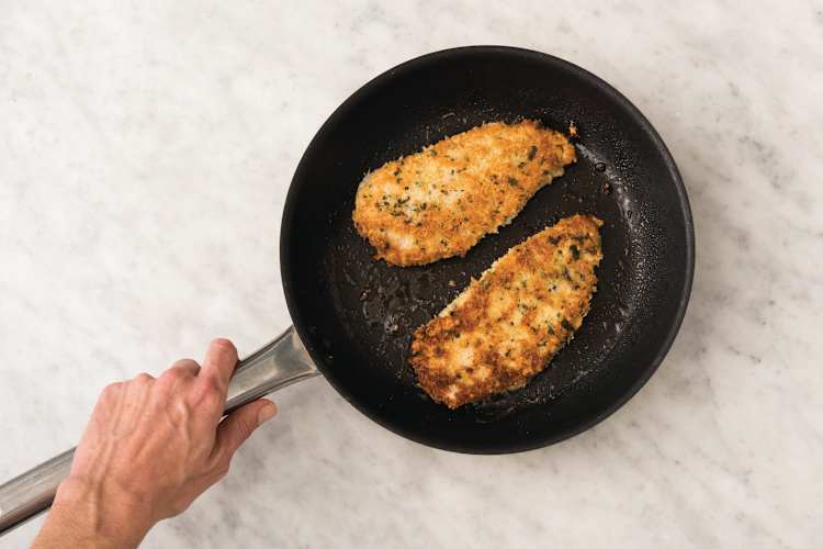 Cook the pork