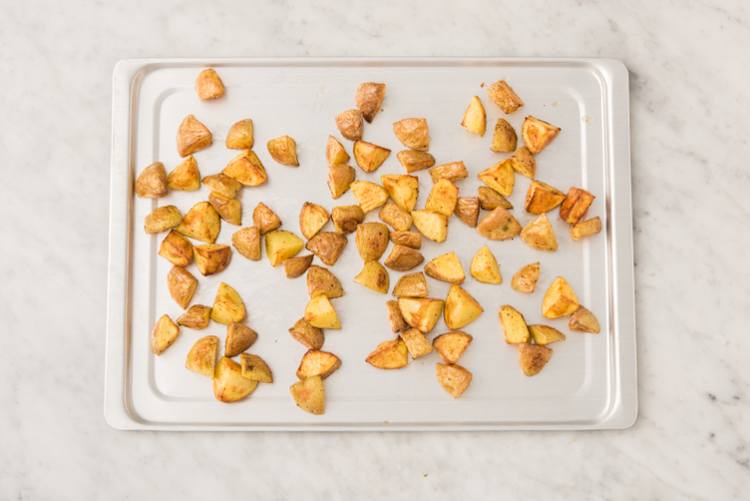 Roast your Potato Chunks