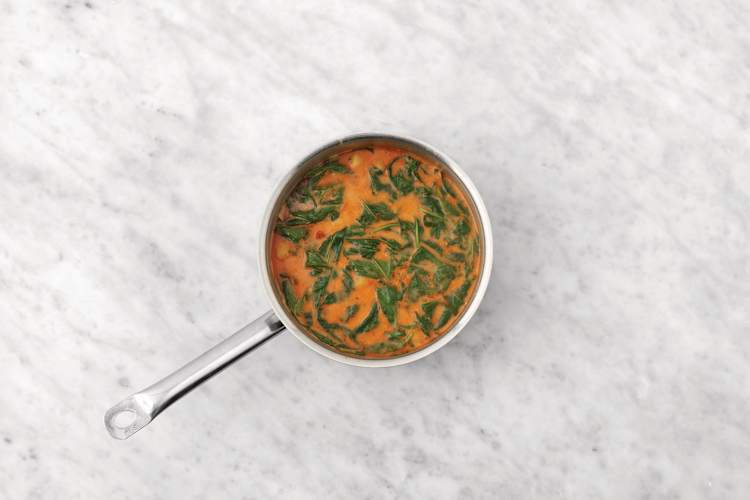 Finish the soup