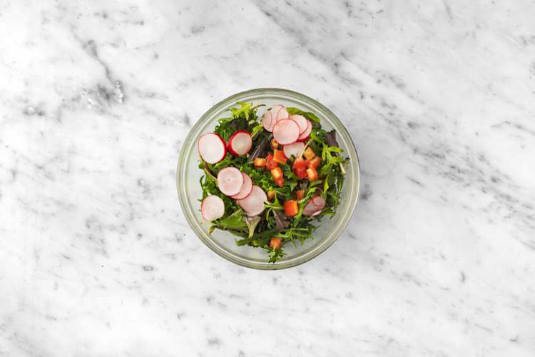 Toss the salad