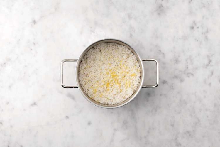 Cook the rice