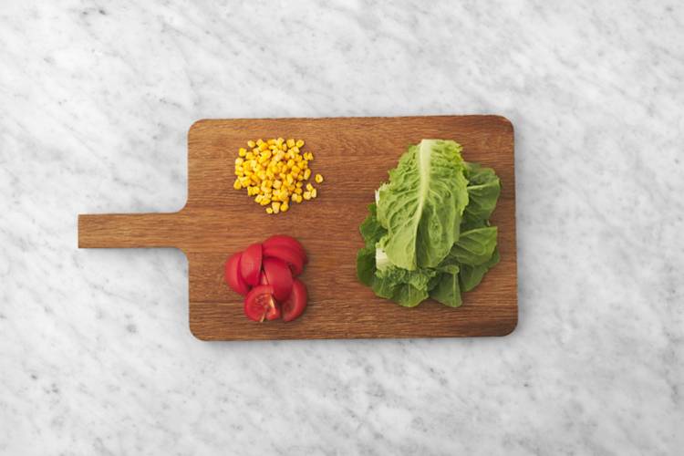 Prep the veggies