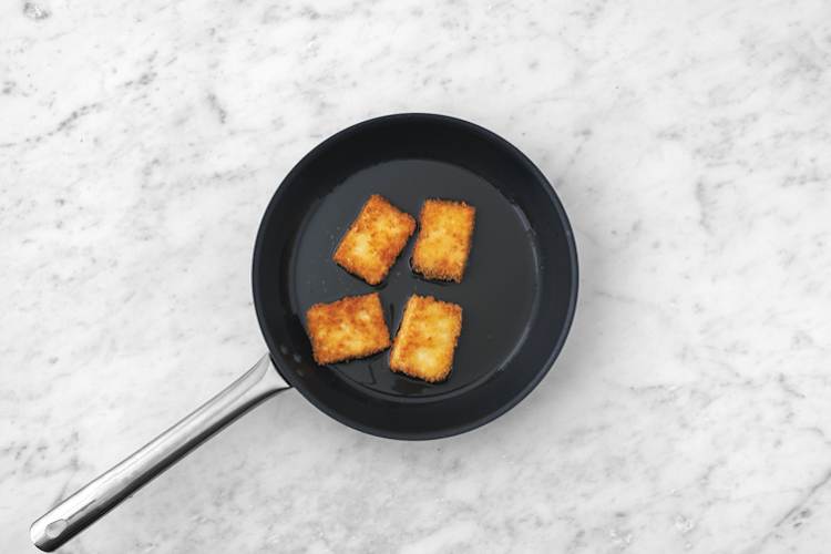 Cook the tofu