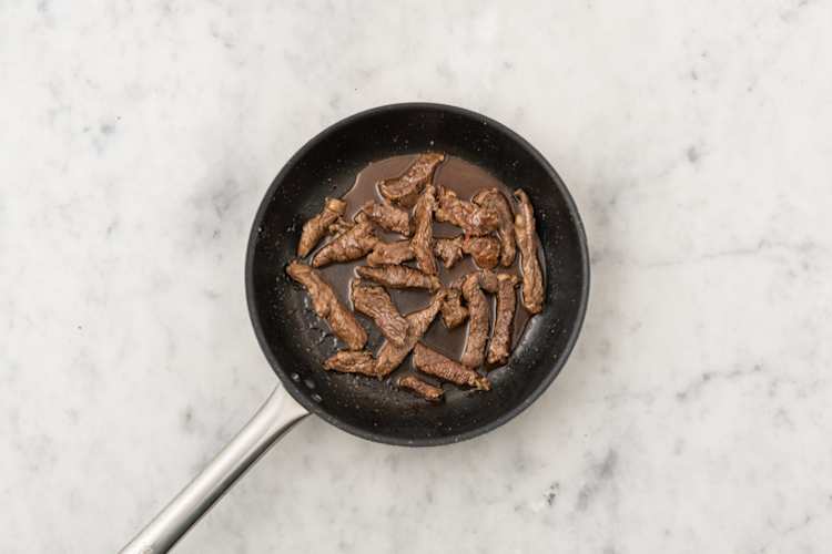 Cook the prawns