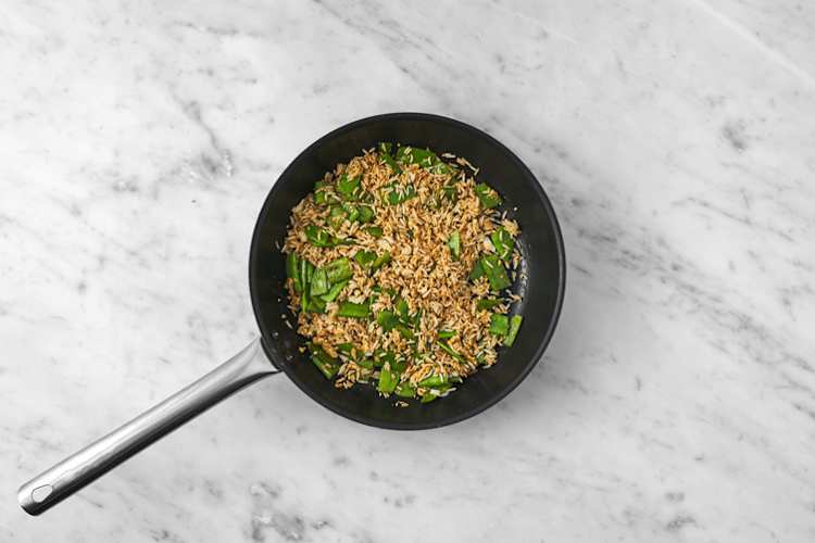 Make the fried rice
