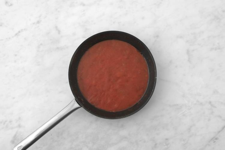 Prepara la salsa
