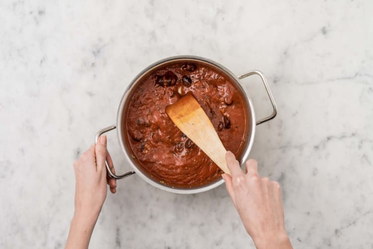 Sauce kochen