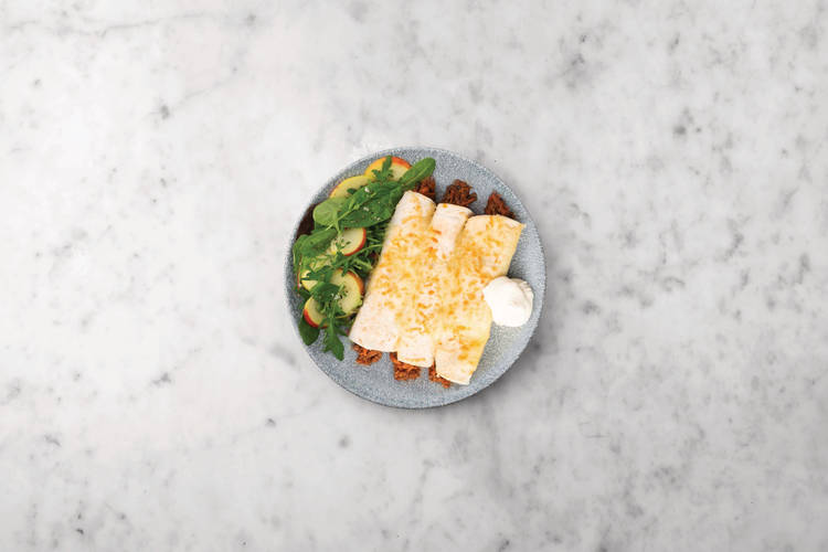 Cheesy TexMex Beef Enchiladas Recipe HelloFresh