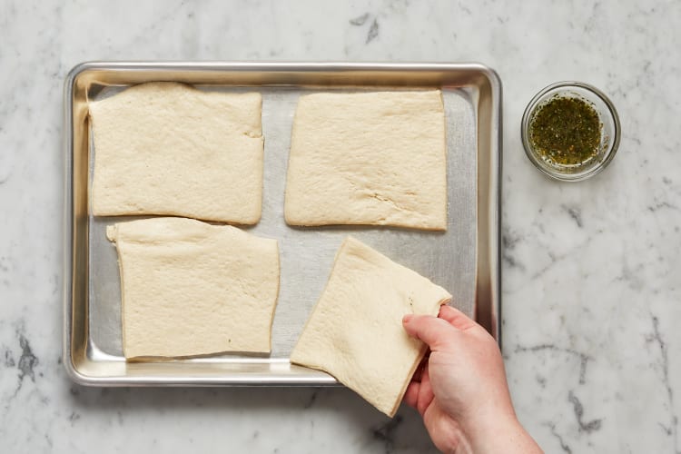 Prep Herby Butter & Dough