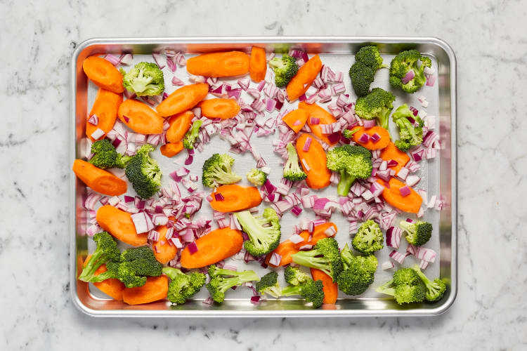 Start Prep & Roast Veggies