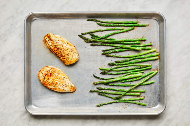 Cook Chicken & Asparagus