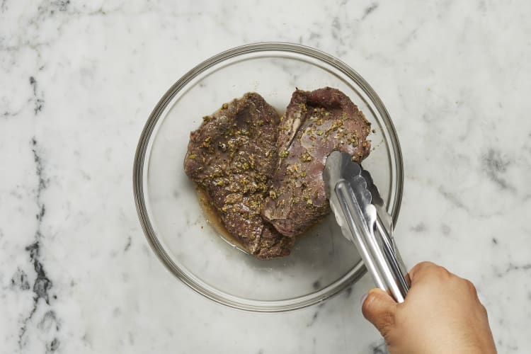 Marinate Steak