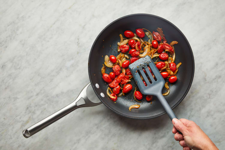 Cook Tomato Mixture