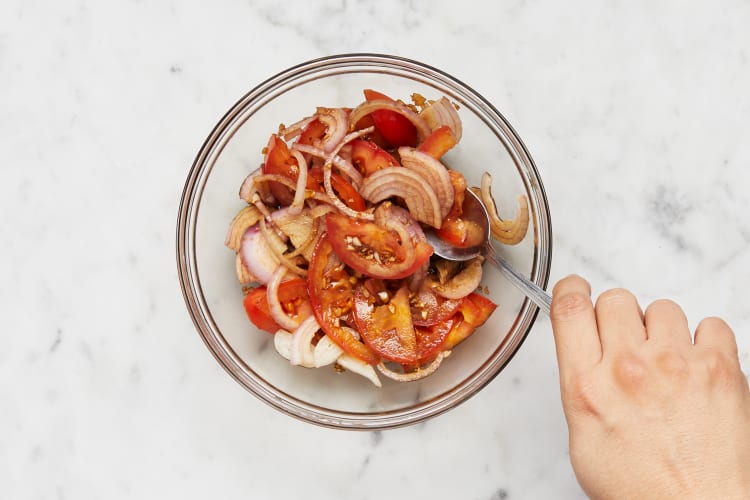 Prep & Make Tomato Salad