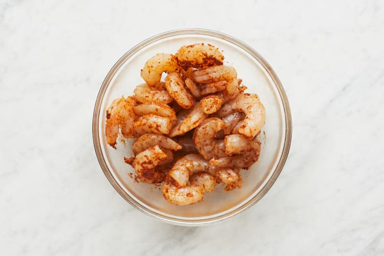 Marinate Shrimp
