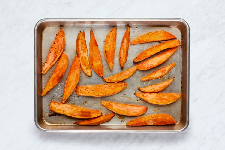 Prep & Roast Sweet Potatoes