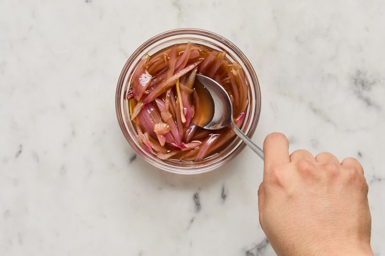 Finish Prep & Pickle Shallot