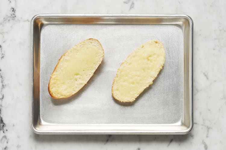 Make Cheesy Toasts 