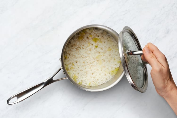 Start Prep & Cook Rice