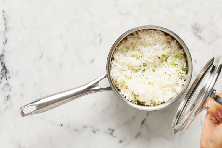 Start Prep & Cook Rice