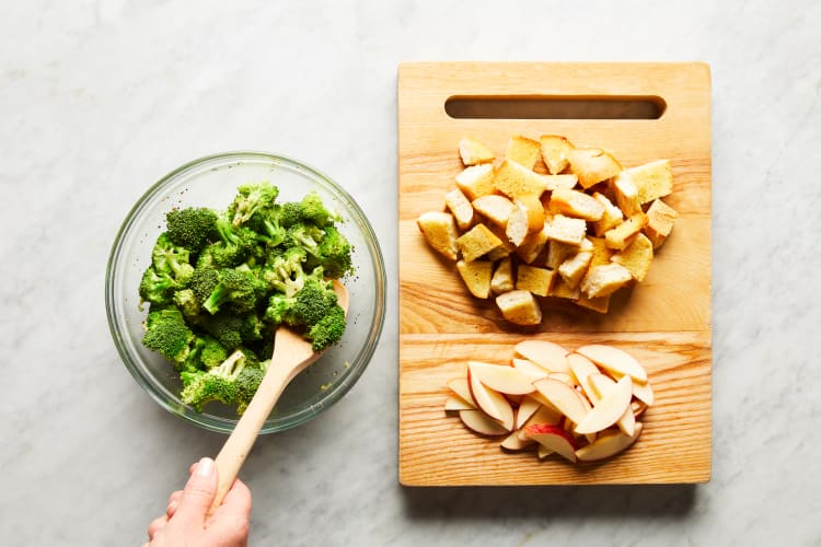 Finish Prep & Steam Broccoli