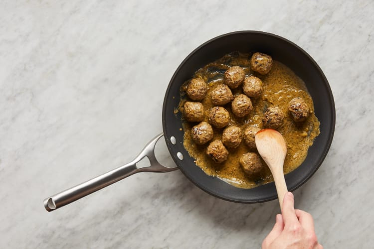 Simmer Meatballs