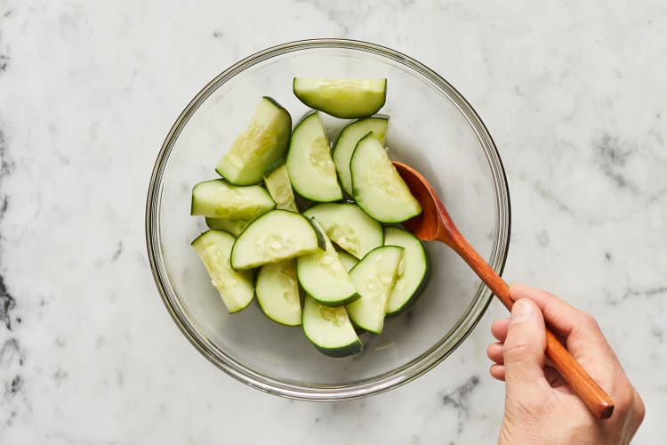 Marinate Cukes