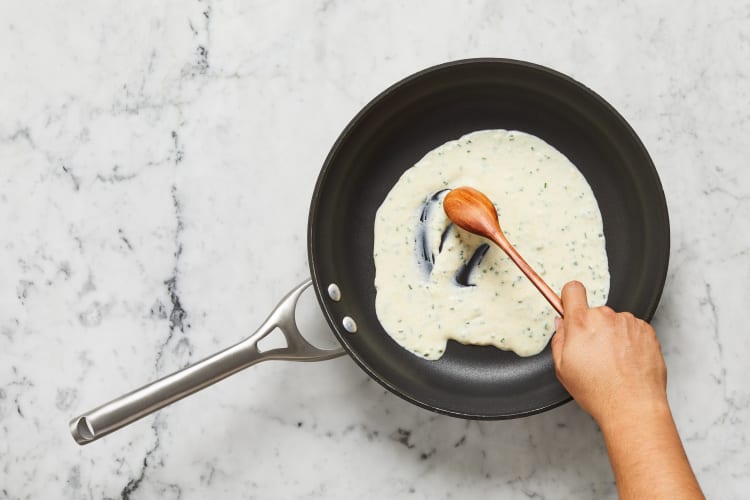 Make Creamy Chive Sauce
