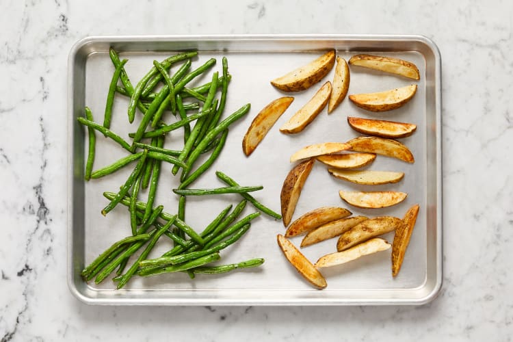 Roast Green Beans 