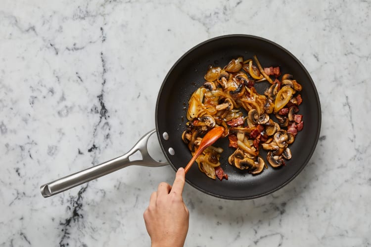 Cook Bacon & Veggies