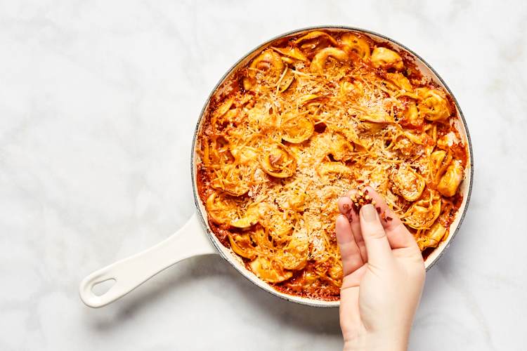 Add Tortelloni