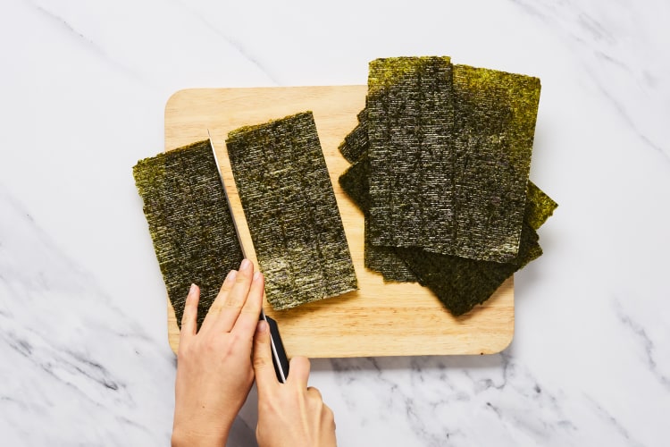 Finish Rice & Prep Seaweed