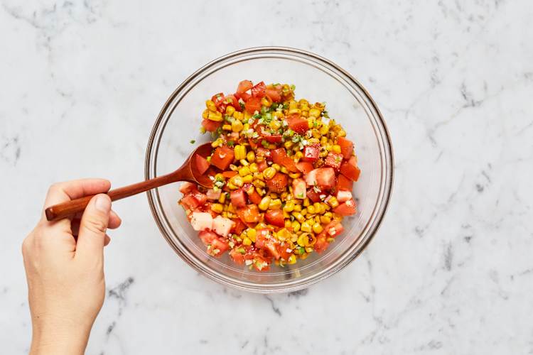 Make Corn Salsa
